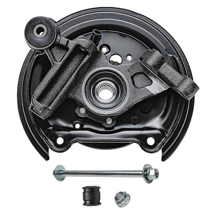 Detroit Axle - Rear Steering Knuckles & Hub Bearings Shock Absorbers | Replacement for 2003 2004 2005 Subaru Forester - 4pc Set - size: 4AU48644/Kit