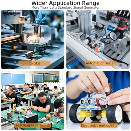 Dual-Channel Pulse Signal Generator with Adjustable servo Motor Drive | Square wave frequency duty cycle phase dead zone is adjustable,Dual-channel mode