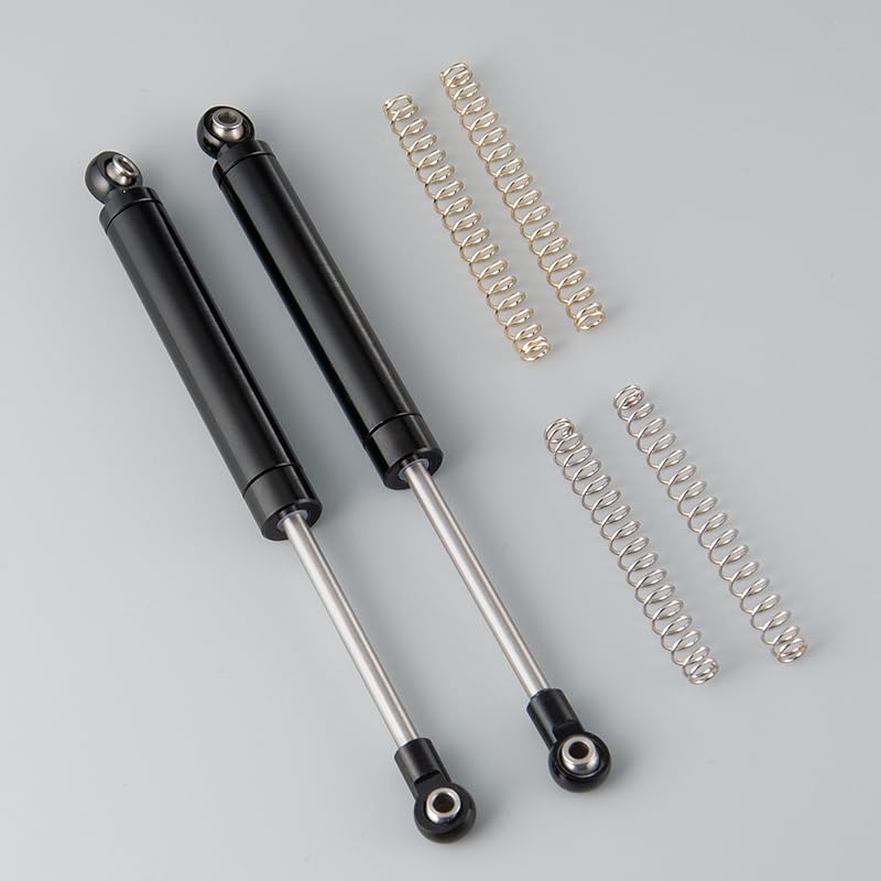 RCLIONS 2pcs RC Shock Absorber 120mm Damper Internal Spring for 1/10 RC Crawler Car TRX4 SCX10 SCX10-II D90 Upgrade Parts - size: 120mm