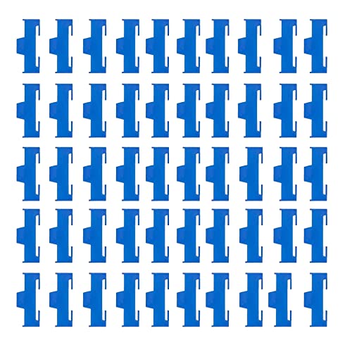 Skrnrhrery servo Extension Cable Safety Connector Clips,50 PCS servo Plug Lock Male/Female or servo y Adapt Cable for servo Extension Cable, Jr Servo Cable kit. servo Lead Lock… - color: 50pcsblue