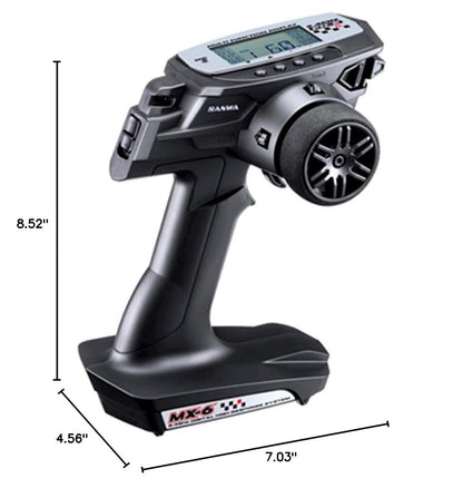 Sanwa 101A32561A MX-6 FH-E 3 Channel 2.4 Ghz Radio System