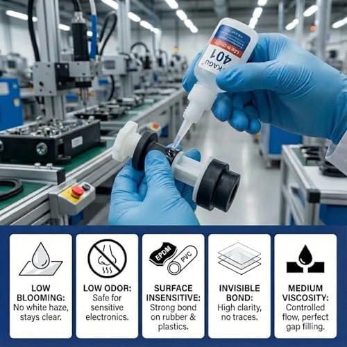 401 Super Glue Dries Instantly Instant Adhesive Bond Clear All-Purpose Universal for Plastic Wood Metal Rubber Leather 20g 4 Pack - size: 401, style: 4 Pack