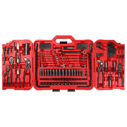 STARWORK TRUE MECHANIC™ 312-Piece Mechanics Tool Set and Socket Set, Professional【Pliers Wrench】 SAE/Metric - size: 312 PW