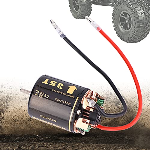 540 RC Brushless Motor, 35T 45T 55T Universal RC Model Car 540 Brushless Motor for Big Trucks Climbing Car Model Motor Replacement Accessory (35T)