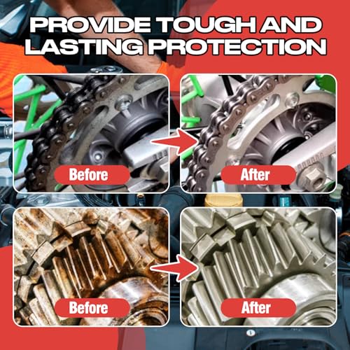 AstraVox White Lithium Grease, Multi-Purpose Lubricant Lithium Grease | with Brush for Hinges, Bearings, Gears, and Garage Doors, Ideal for Automotive, Marine, Industrial, and Household Use (1)