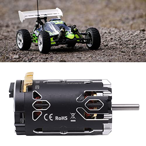 High 2500KV Brushless Motor Sensored 17.5T for 1/12 1/14 Scale RC Car Lightweight Aluminum Alloy