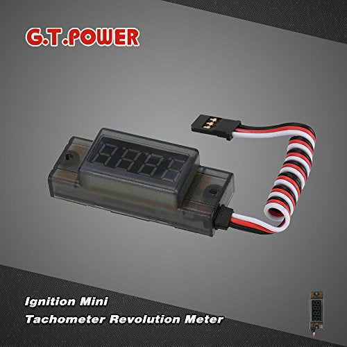 GoolRC G.T.Power Ignition Mini Tachometer Revolution Meter for RC CDI Petrol Gas Engine