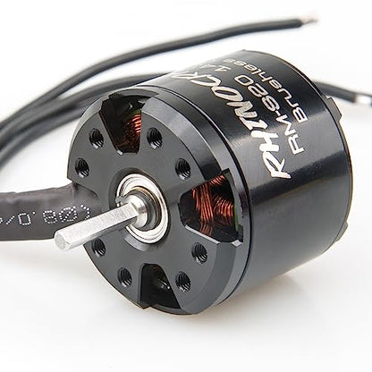 RhinoCrawler Crawler 3532 Outrunner Brushless Motor for 1/8 1/10 AM32 ESC80A RC Crawler Car LCG Chassis Axial SCX10 Traxxas TRX-4 MOA (RM-S20 1450KV) - style: RM-S20 1450KV