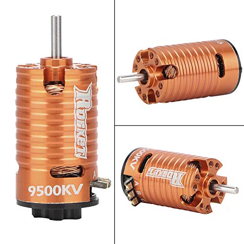 RC Motor,Rocket MINI-Z 9500KV 2Poles Brushless Motor for 1/24 1/28 RC Model Car