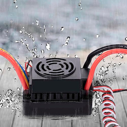 SUNGOOYUE BL3650 3900KV 4P sensorless brushless Motor, 60A Waterproof ESC kit for 1/10 RC Truck, with Aluminum Alloy Construction and Multiple Protection Functions