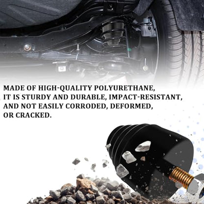 2PCS Bump Stopper Rubber Bump Stop Rear Suspension Kit Universal Air Ride Suspension kit with Nuts 9.9101G for Cars, Trucks and Off-Road All Purpose Bumps Stop Rear Leaf Spring Bumpers Shock