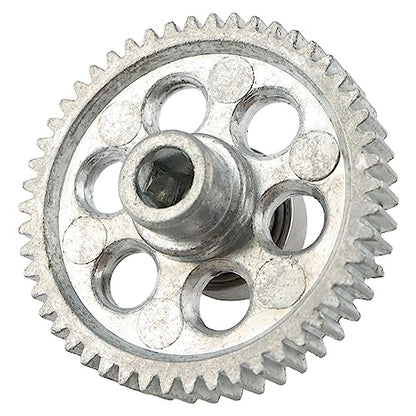 RC CAR 16401 Metal Drive Shaft Gear Accessories Spare Parts for H16BM JC16EP H16P H16E H16 16208 16209 16210 16207 HP161S H17 H16GT H16DR 1:16 Brushless RC Monster Trucks Vehicle - color: Drive Shaft Gear 16401