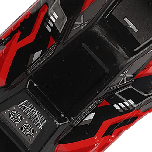 Car Body Shell for SCY 16201PRO 1/16 RC Car, PVC High Impact Resistance Remote Control Car Body Frame Replacement, Durable RC Shell with Exquisite Print and Precise Fit (Red) - color: Red