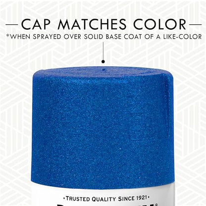 Rust-Oleum 299425 Specialty Glitter Spray Paint, 10.25 Oz, Royal Blue - color: Royal Blue, size: 10.25 Ounce (Pack of 1)