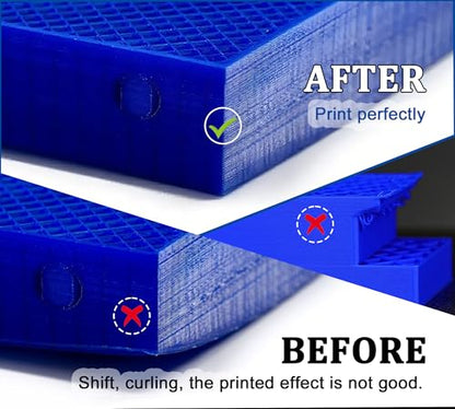 3D Printer Adhesive - 7oz 3D Printer Glue Spray, 3D Printing Accessory, Suitable for All 3D Printer Build Plates, Works with PLA/ABS/PETG/TPU/ASA Filaments, Reduces Warping & Leaves No Residue