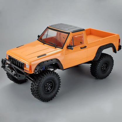 RC Car Hard Body Shell Kit,313mm Wheelbase Cherokee Body Car Shell for 1/10 RC Crawler Axial SCX10 & SCX10 II 90046 90047 TRX4 Kit (Orange, Pickup A) - color: Orange, Pickup a