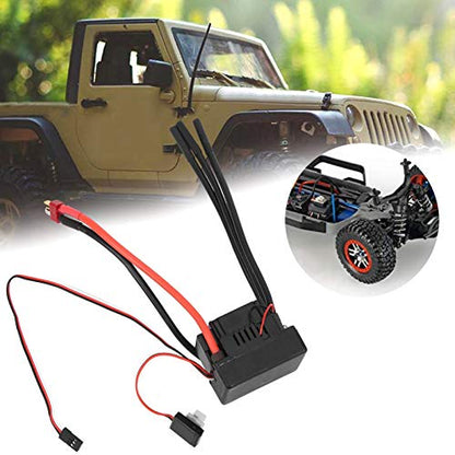 VGEBY Brushless ESC, 120A High-Current RC Speed Controller for 1/8 Scale Off-Road Racing, Electronic Speed Controller for Hobby Modeling Enthusiasts and RC Car Racing