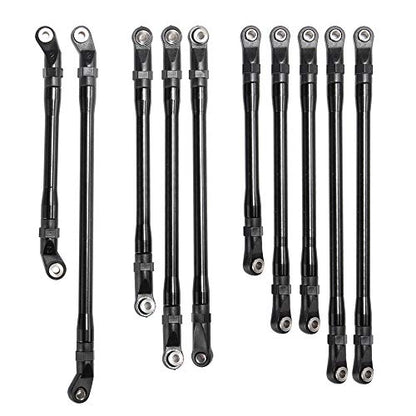 Aluminum Rod Link Linkage for Axial SCX10 II 90046 90047 1/10 RC Crawler