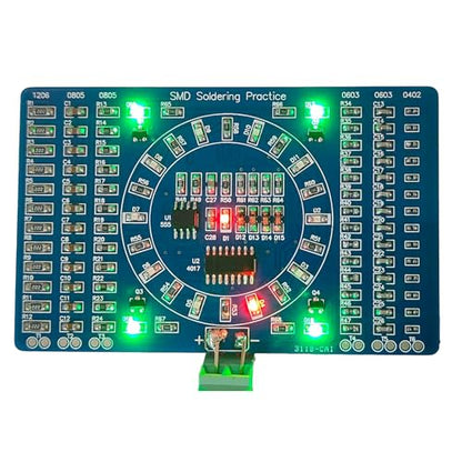 Gikfun Soldering Practice DIY Kit, SMD SMT Welding Practice Soldering Skill Training Board EK7026