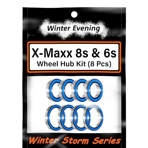 for Traxxas X-MAXX 6s 8s (Original) Wheel Hub Bearings Kit 15x24x5-20x27x4 (8 Pcs)