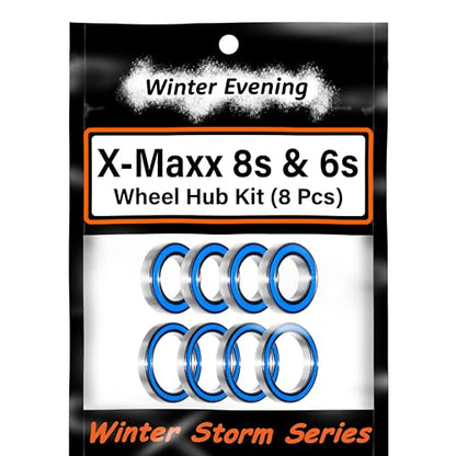 for Traxxas X-MAXX 6s 8s (Original) Wheel Hub Bearings Kit 15x24x5-20x27x4 (8 Pcs)