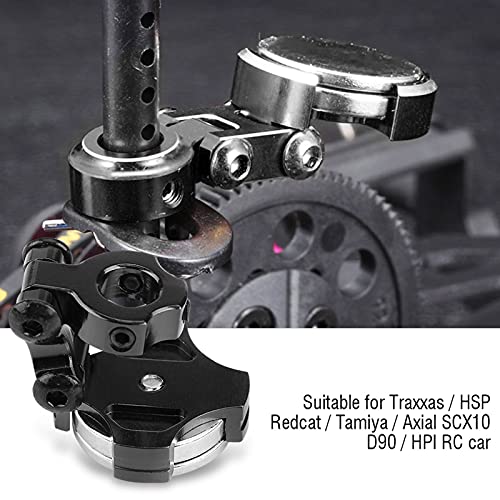 Magnetic Vehicle Body Post Mount 2Pcs for RC Car Accessories (Black) - color: Black