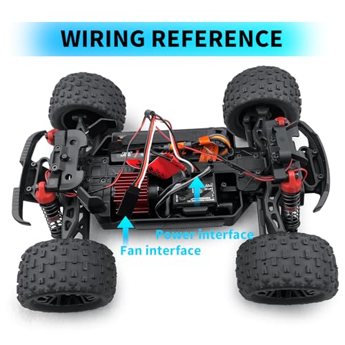 RC Front&Rear Lights Kits for Arrma 1/18 Granite Grom | Headlight Taillights Set RC Crawler Car Upgrade Parts