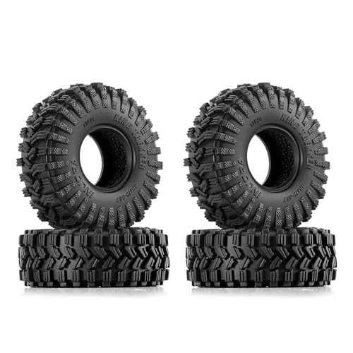 INJORA 40 * 15mm 0.7" King Trekker Tires for 1/30 Axial SCX30 (T7024)