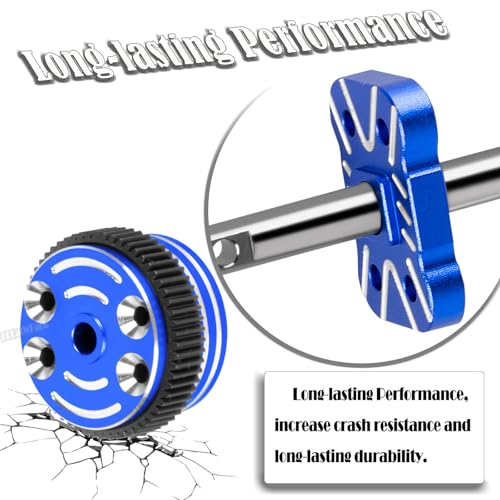 RC Differential Locker Spool Diff Case Mounts & Differential Case Upgrades Part for 1/10 Slash 2WD VXL/Stampede 2WD VXL XL-5/Rustler 2WD VXL XL-5/Bandit 2WD VXL,Navy Blue - color: Navy Blue - (Upgrades Part)