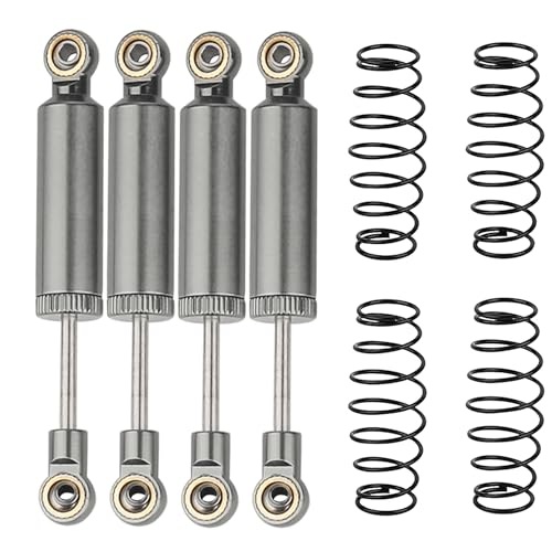 Shock Absorber Damper Internal Spring Built-in Spring For 1/10 RC Crawler Axial SCX10 I II III RBX10 Wraith TRX4 MST Redcat (gray, 80mm) - color: gray, size: 80mm