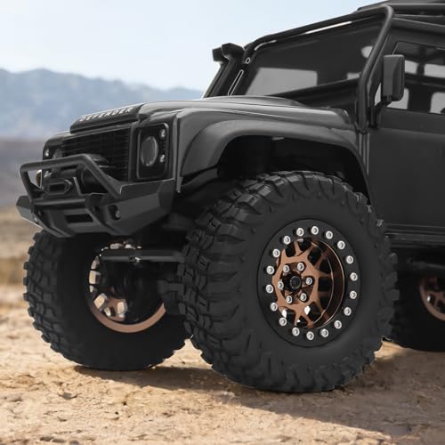 1.3 RC Crawler Tires, daitoku 65 * 25mm Super Soft Sticky 1.3 RC Car Tires for SCX24 TRX4M AX24 1/18 1/24 Crawler - style: Style C