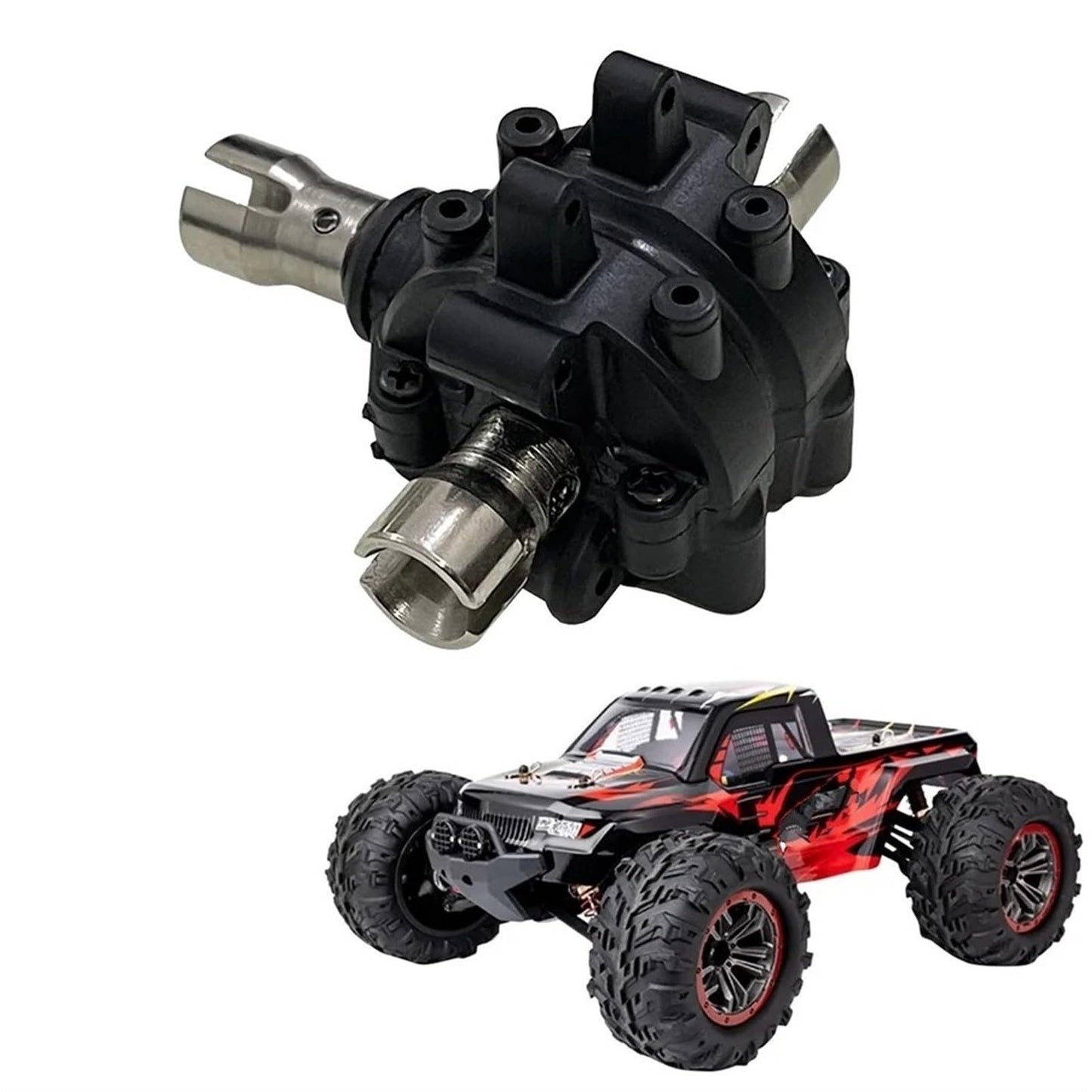 RC Gear Box for XLF X03A X04A X-03 X-04 X05 X06 F10 F19 Front Gearbox Gear Box with 1/10 rc Car Replacement Accessories