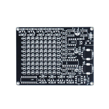 LED Chaser Soldering Kit, PCB Board with 81 LEDs, Soldering Skill Training/Practice Kit for STEM Electronics School Learning Project DIY