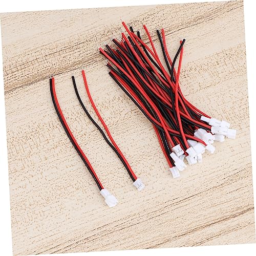 LIOOBO 20pcs Battery Cable Connectors Male Female Ultra Silicone Wire for Rc Car Plane Drone No Shorting Risk