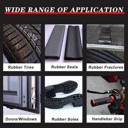 Rubber Glue,100g Super Glue for Rubber, RC Tires, Seals, Gaskets, Shoe Soles, Hose, Rubber Adhesive Heavy Duty, Waterproof, Motorcycle Handlebar Grip Glue for Automotive Parts, Bike Tires - size: 100g
