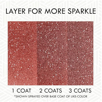 Rust-Oleum 268045 Specialty Glitter Spray Paint, 10.25 Oz, Red - color: Red, size: 10.25 Ounce (Pack of 1)