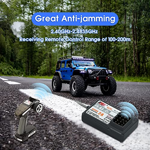 Flysky FS-A3 3CH Receiver 2.4G AFHDS 2A for FS-GT5 GT2E GT2F GT2G iT3B iT3C - size: 1 Pc