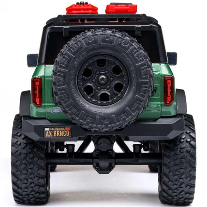 Axial 1/24 SCX24 F Bronco 4X4 RTR Brushed Rock Crawler (Battery & Charger Included) - Remote Control Car, RC Cars, RC Rock Crawler 4WD RTR 1/24 Scale for Adult (Green (AXI00006V2T5)) - color: Green (Axi00006v2t5)