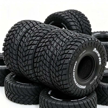 1.9 inch RC Crawler tire with Foam Insert, Suitable for 1/10 Scale FCX10, SCX10 Pro, UTB18, TRX4, Redcat Gen8, 7VS4-10 RC Crawler Cars