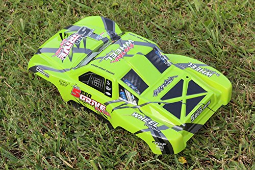 SummitLink Compatible Custom Body Green Replacement for 1/10 Scale RC Car or Truck (Truck not Included) SSJ-G-01