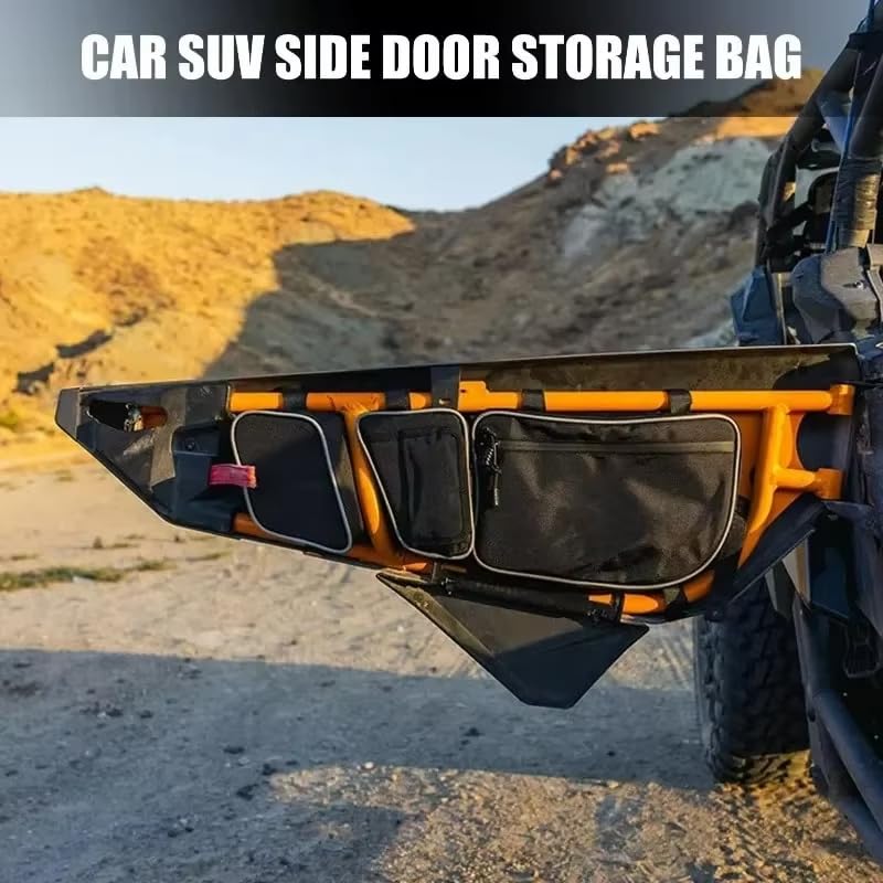 Storage Bag for Can-Am Maverick X3 X RC Turbo RR | [Thickened 1680D Fabric] Off-Road Trail Riding [Scratch-Resistant Oxford]