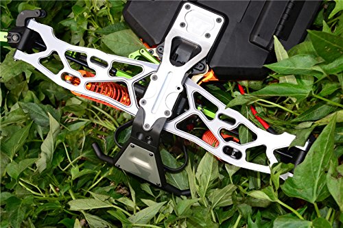 Axial Yeti XL Monster Buggy Upgrade Parts Aluminum Front Lower Suspension Arm - 1Pr Set Green