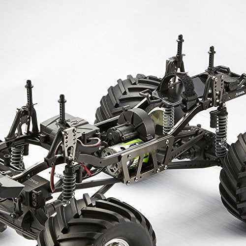 Alloy Chassis Lift Plate Set Kit For 1/10 RC Axial SCX10 Model Car (Silver) - color: silver