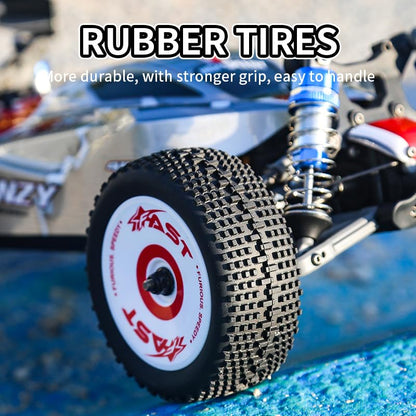 1:12 4WD Brushless RC Truck for Adults, 4x4 Offroad Fast Brushless Remote Control Car 4WD for Adults with Rechargeable 3S Battery High Speed Remote Control Cars - style: High Speed