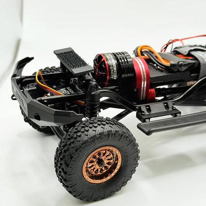 FURITEK ESC UNITYDRIVE Combo for Axial SCX24 with MINI KMD Unity 2-in-1 ESC/Motor & Mini Stellar Transmission - Remote Control Car, RC Car Electronics 1/24 RC Crawler Axial SCX24 Upgrades (FUR-2695)