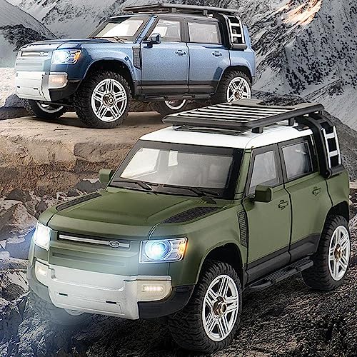SG-2402 RC Car, 1/24 4WD Off Road All Terrain Remote Control Car with Led Light, 2.4Ghz Climbing 4x4 RC Rock Crawler, Hobby Grade Toys for Adults - Blue - color: Blue, size: SG-2402