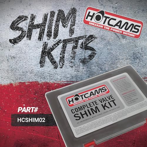Hot Cams 9.48mm Complete Shim Kit HCSHIM02 for Arctic Cat DVX 400 ATV Honda TRX ATV Kawasaki KFX ATV Suzuki LT-R ATV Yamaha YFZ ATV, Regular
