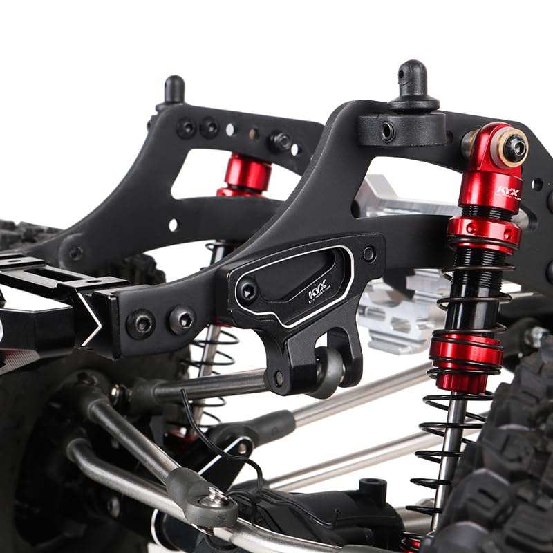 KYX Racing CNC Machined Aluminum Panhard Mount Upgrades Parts Accessories for 1/10 RC Crawler Car Axial SCX10 PRO
