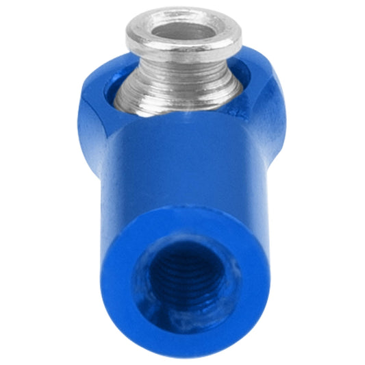 10Pcs ShareGoo M4 Ball Joint,M4 Tie Rod End 4mm Thread 4.0xL22mm Ball Head Holder Link Compatible with Arrma kraton Senton Axial SCX10 Traxxas 1/10 RC Car (Blue) - color: Blue