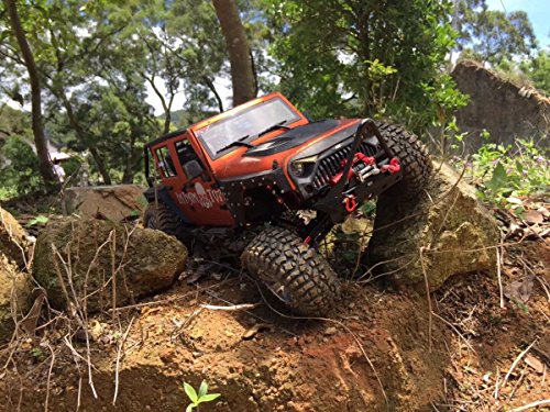 KYX Racing Metal Front Bumper For TRX-4 SCX10 SCX10 II D90